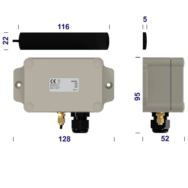 NB-IoT Impulse Counter